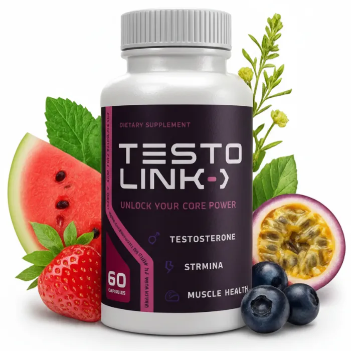 Testo Link - opakowanie suplementu diety na testosteron